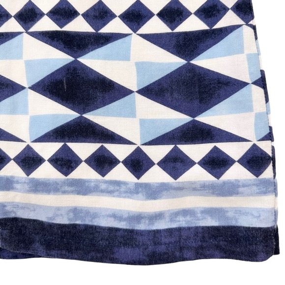 Lulu’s navy blue nautical stripe tank shift mini dress small summer vacation - Picture 15 of 16